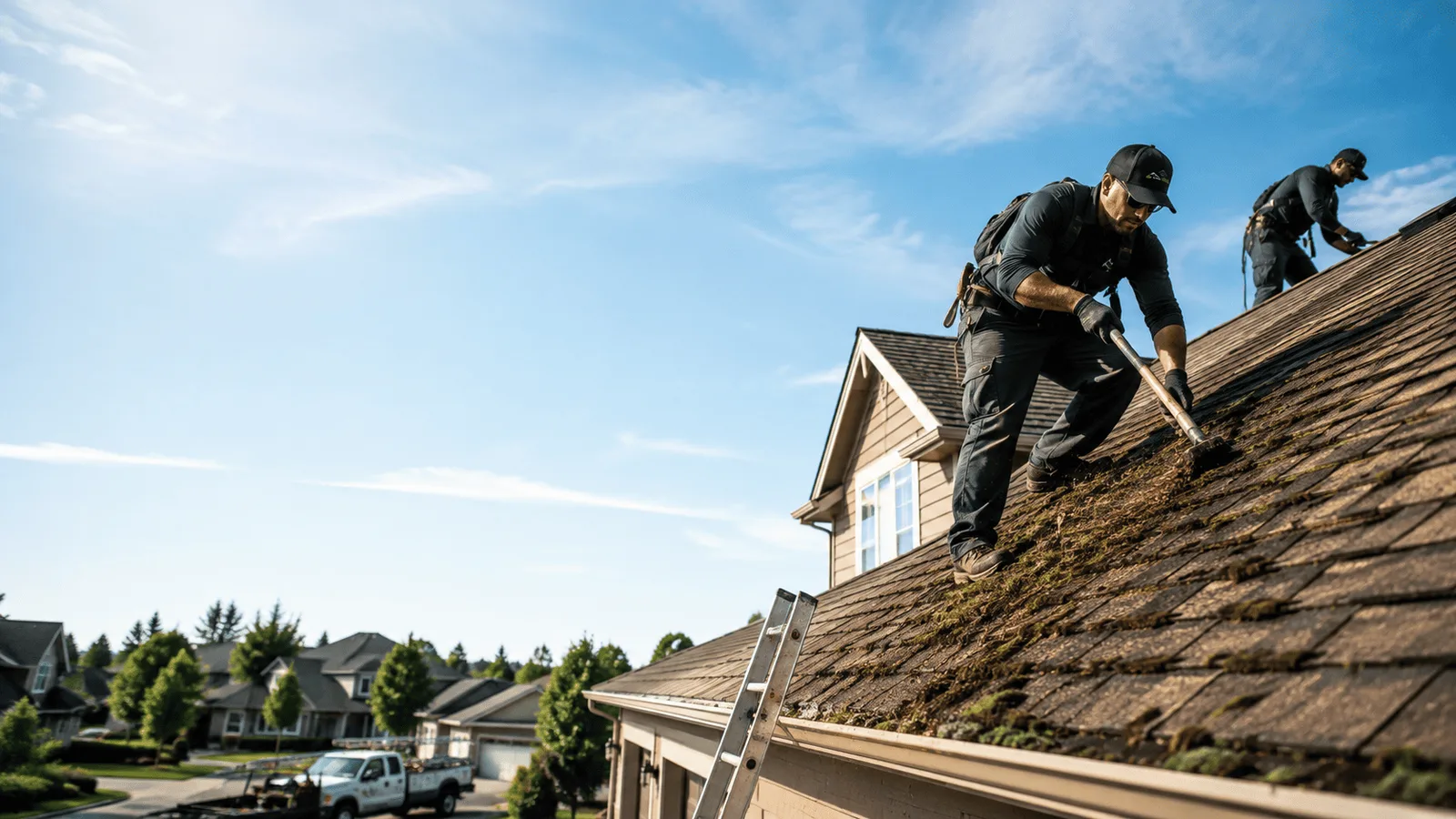 Roof Moss Removal in Middlebranch, OH near me